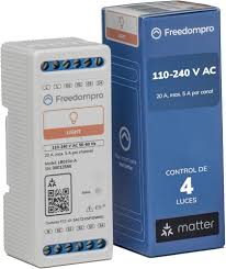 Interruptor WiFi Profesional Light 4C 5A Freedompro