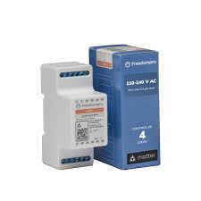 Freedompro Módulo de Luz Wi-Fi Inteligente DIN LB0104-B