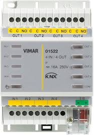 Dispositivo KNX Vimar: 4 Entradas/4 Salidas