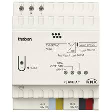 Fuente de Alimentación KNX 640mA para Domótica