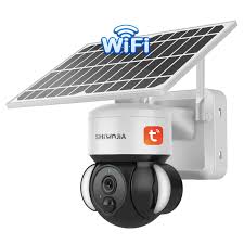 Cámara Wi-Fi Solar SHIWOJIA 2K PTZ 360º