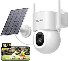 Cámara de Vigilancia Solar AOSU 5MP 3K