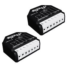 Pack de 2 Controladores de Persiana Shelly Qubino Wave - Z-Wave 10A
