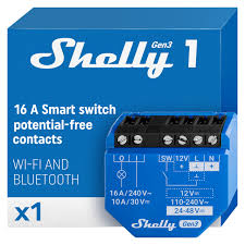 Relé Inteligente WiFi Shelly 1 Gen3