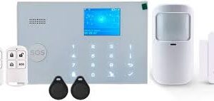 Alarma WiFi GSM Alexa Google AZ044 - Seguridad Domótica Blanca