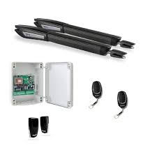 Kit Motor Electromecánico para Puertas Batientes Doble Hoja - Motorline Jag