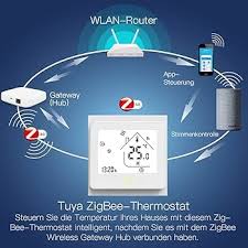 Termostato Inalámbrico MOES Smart con ZigBee y Alexa