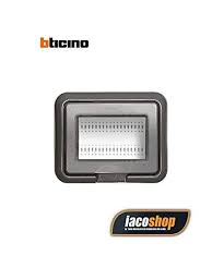 Tapa Idrobox IP55 3 Módulos Gris - Bticino