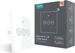 Interruptor Inteligente MoesGo RF433 para Cortinas y Estores