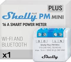 Contador Inteligente WiFi Shelly Plus PM Mini