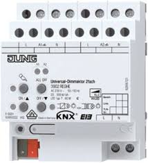 Actuador Dimmer KNX 2 Canales - Regulador de Velocidad