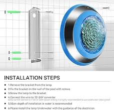 Focos LED Sumergibles RGB para Piscina - 47W YASBED